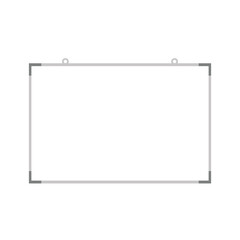 Illustration white board unique design minimalist
