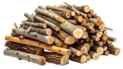 Rustic firewood pile ready for winter warmth, ideal for home heating, cozy cabin vibes, and natural living projects on a stark black backdrop