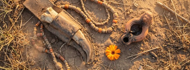 Facebook Cover Photo Flatlay of The Lion Spirit That Outlives the Stars