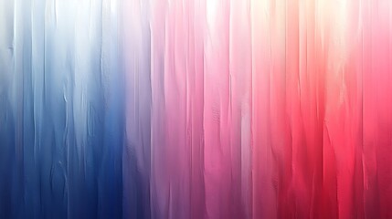 Abstract vertical stripes gradient backdrop in shades of blue, pink, and red hues