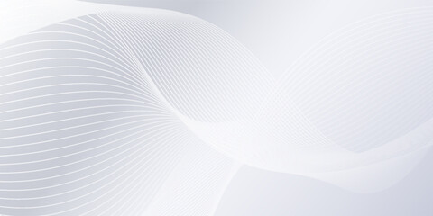 Abstract background with flowing lines. Simple and modern digital future technology. eps10