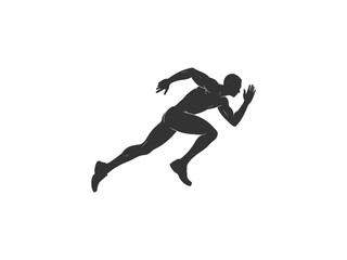 Running Man Silhouette