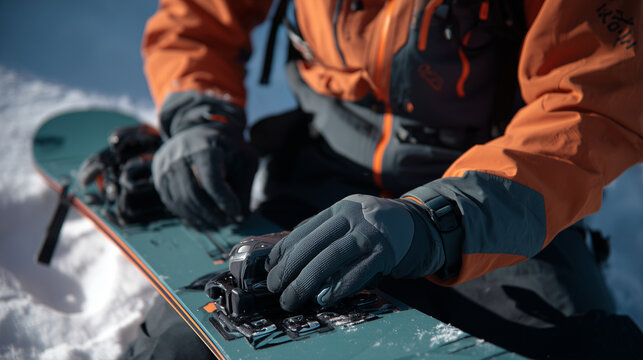 Splitboard mode change board
