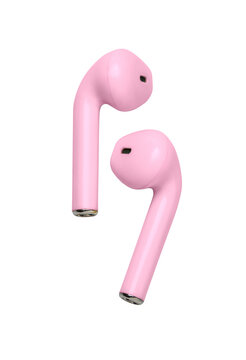 Wireless headphones isolated on a transparent background