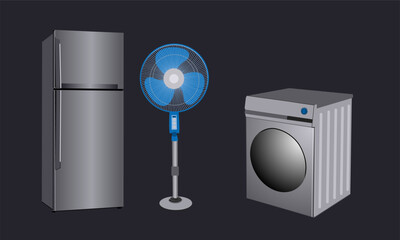 washing machine in the bathroom