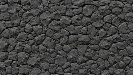 Rough dark natural stone wall texture background