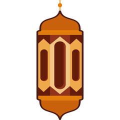 Lantern Flat Icon Design
