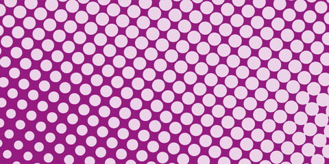 Purple and White Polka Dot Background