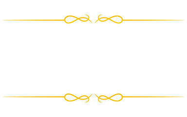 Refined swirl gold text box &ndash; A classy gold-swirl title plate suitable for luxury headers, invitations, Eid cards, and premium publication details