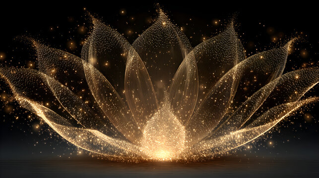 fountain at night - Powered by Adobe