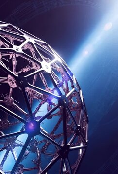 generative video. quantum space computer technologies of the future