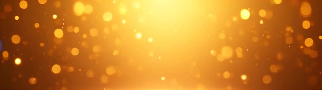 Gold background with many circles