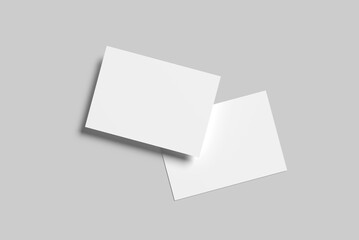 Postcard Blank Mockup