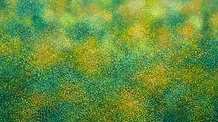  Impressionist Style Painting Green