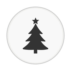 Christmas Pine Tree Icon