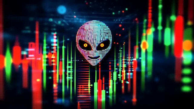 Alien Trading - A Digital Art Exploration of Extraterrestrial Finance.