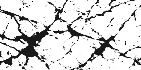 Abstract black paint and white grunge background texture with ink splatter and dirty watercolor design border