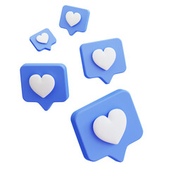 3D Like Notification Icon