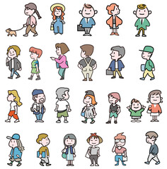 超簡単な人物セット