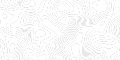 Black and white lines seamless Topographic map patterns, topography line map. Vintage outdoors style. The stylized height of the topographic map contour in lines and contours isolated on transparent. © armans