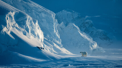 arctic icebergs