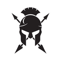 Intersecting Spear Battle Icon Representing Strength Courage And Valor