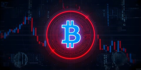 Bitcoin cryptocurrency concept digital currency decentralized finance electronic cash virtual money