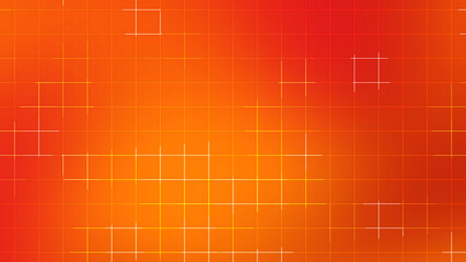 Orange Red Gradient Grid Line Background abstract design