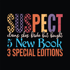 Suspect Claims shes broke but bought 5 new book 3 special editions
