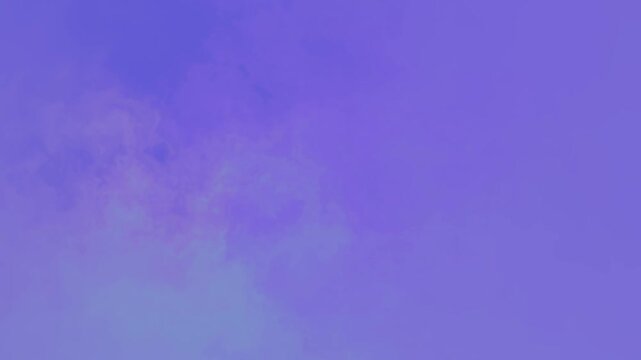 グルグルもくもく藤色の煙のモーショングラフィック