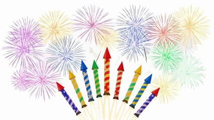 Colorful confetti raining down for a vibrant and joyous celebration event