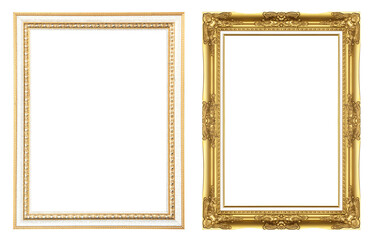 Fototapeta premium Gold Picture Frame