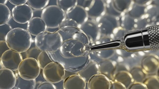 Clear Interstitial Fluid Dynamics Around Sensor Probe