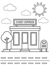 Building colouring creative