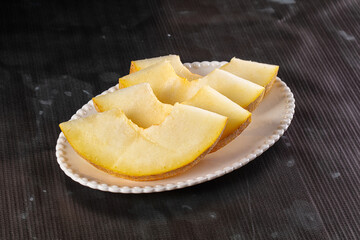 Fresh ripe sweet juicy melon