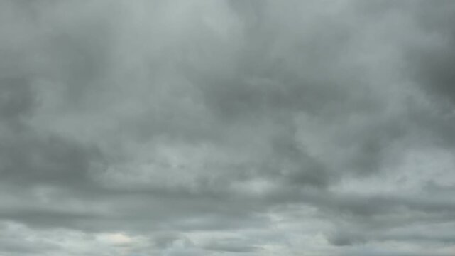 Cloudy with strange patterns in the sky