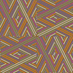  Folk ornament, national pattern, ethnic embroidery, ornamental texture, traditional geometric motives of the tribes of the African continent.