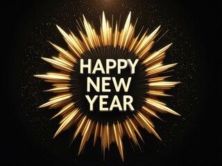 Golden Burst New Year