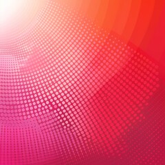 Obraz premium Vibrant red and pink abstract halftone background with dynamic swirling light effect