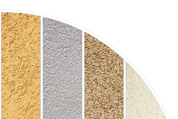 A collection of textured wall surfaces in shades of yellow, gray, beige, and white, each displaying distinct patterns and finishes, ideal for design inspiration and architectural applications