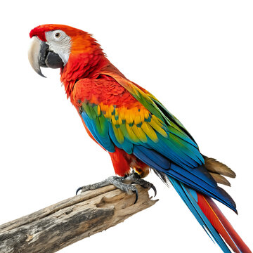 parrot ,isolated on transparent png