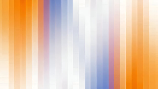 Soft Orange Blue White Pixel Gradient Background, Modern Minimal Striped Color Transition for Presentation and Web Design