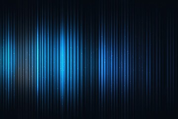Dark abstract background with vertical blue glowing lines and particles
