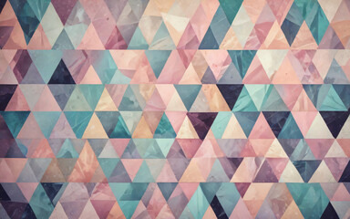 Geometric Pattern of Triangles