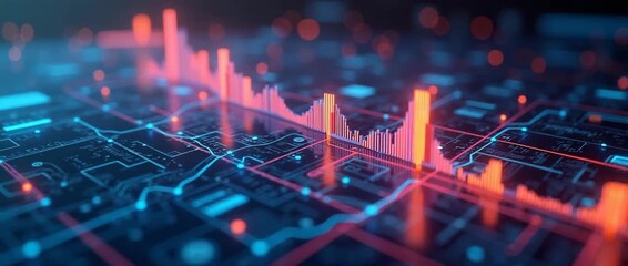 A vibrant depiction exploring AI app growth strategies with engaging visuals and interactive elements; includes well-defined areas for copy space to enhance clarity.