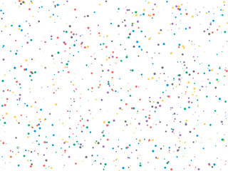 Colorful tiny squares geometric pattern seamless vector background for celebration and party design