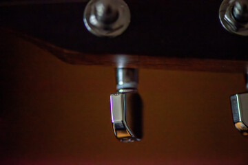 A sharp close-up photograph of an acoustic guitar highlighting its strings, wood texture, and craftsmanship. Ideal for music, instruments, creativity, and artistic product themes.