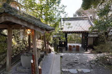 滋賀・近江八幡　八幡山城本丸跡・村雲瑞龍寺
