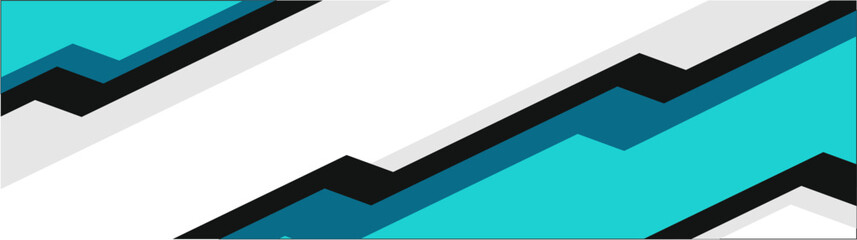 Vector car sticker wrap design. Graphic abstract line racing background kit design for vehicles, race cars, rallies, adventures, and liveries. © deni