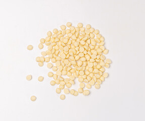 Chocolate Chips Isolated, Scattered Chocolate Sprinkles, Decorative Cocoa Drops, Cookie Decoration Ingredient